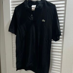 Lacoste Men's Black Polo Shirt